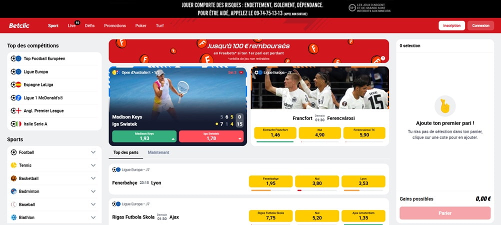 betclic meilleur casino en ligne pour paris sportifs